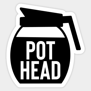 Pot Head Sticker